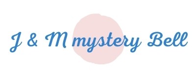 The name of my shop in a pink dot.